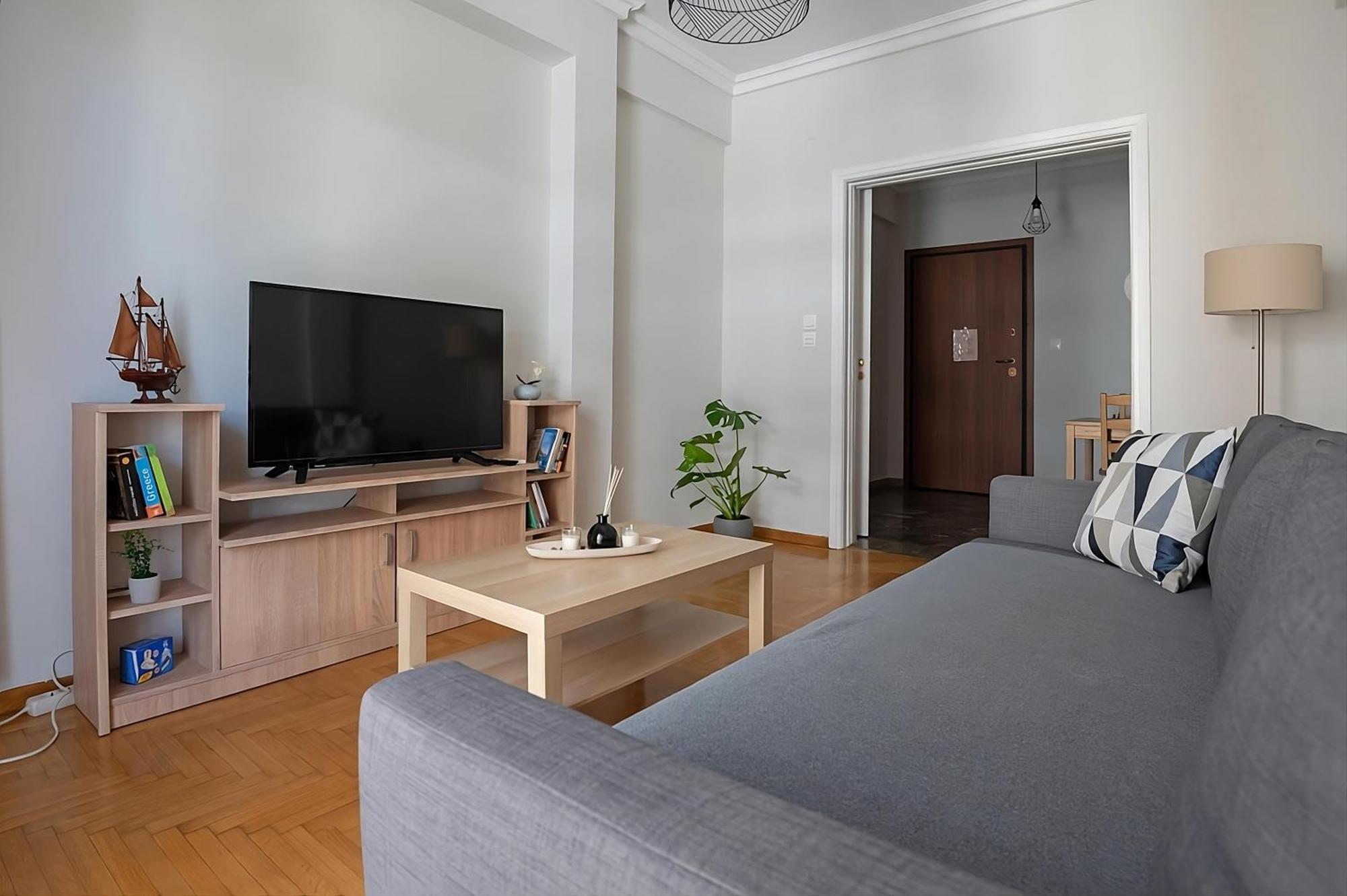 Entire Apt, 3Rd Floor, 1 Bedroom Афины Экстерьер фото