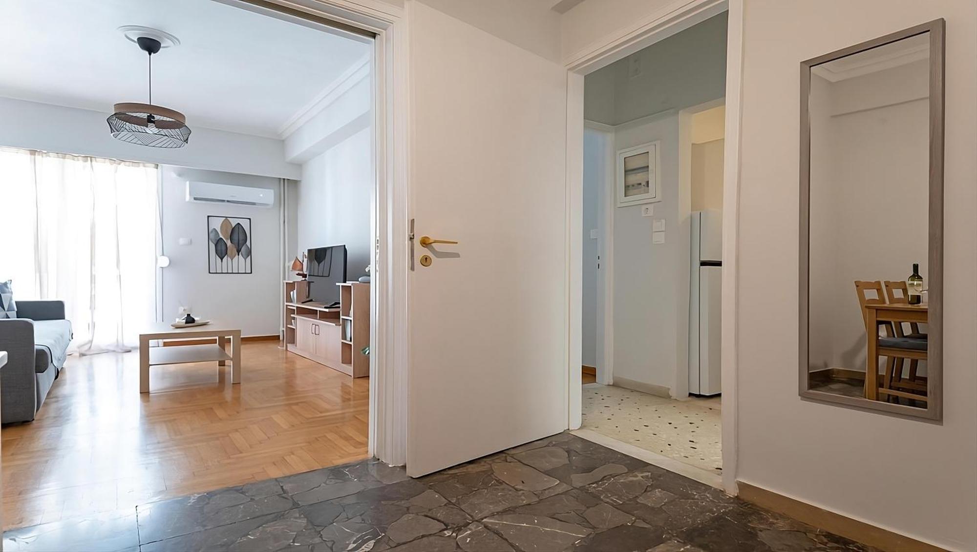 Entire Apt, 3Rd Floor, 1 Bedroom Афины Экстерьер фото